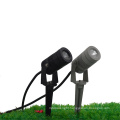 Custom Black and Grey White Color Simple 3/5/7/10W 12v LED Garden Spike Spot Light Led Outdoor Garden Sipke Light